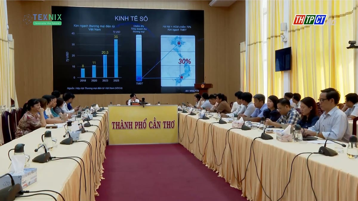 TekNix Corporation tham dự Hội nghị "Thúc đẩy số hóa ngành nông nghiệp" tại Cần Thơ